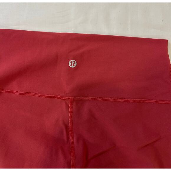 Lululemon women's Pink Align™ High-Rise Pant 25" Size 6 - Picture 3 of 3
